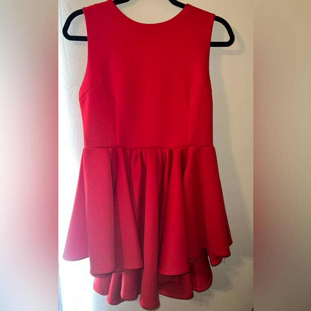 Sexy Asymmetrical Cocktail Dress